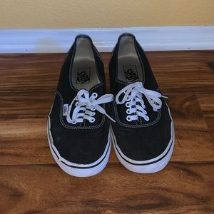Black authentic vans